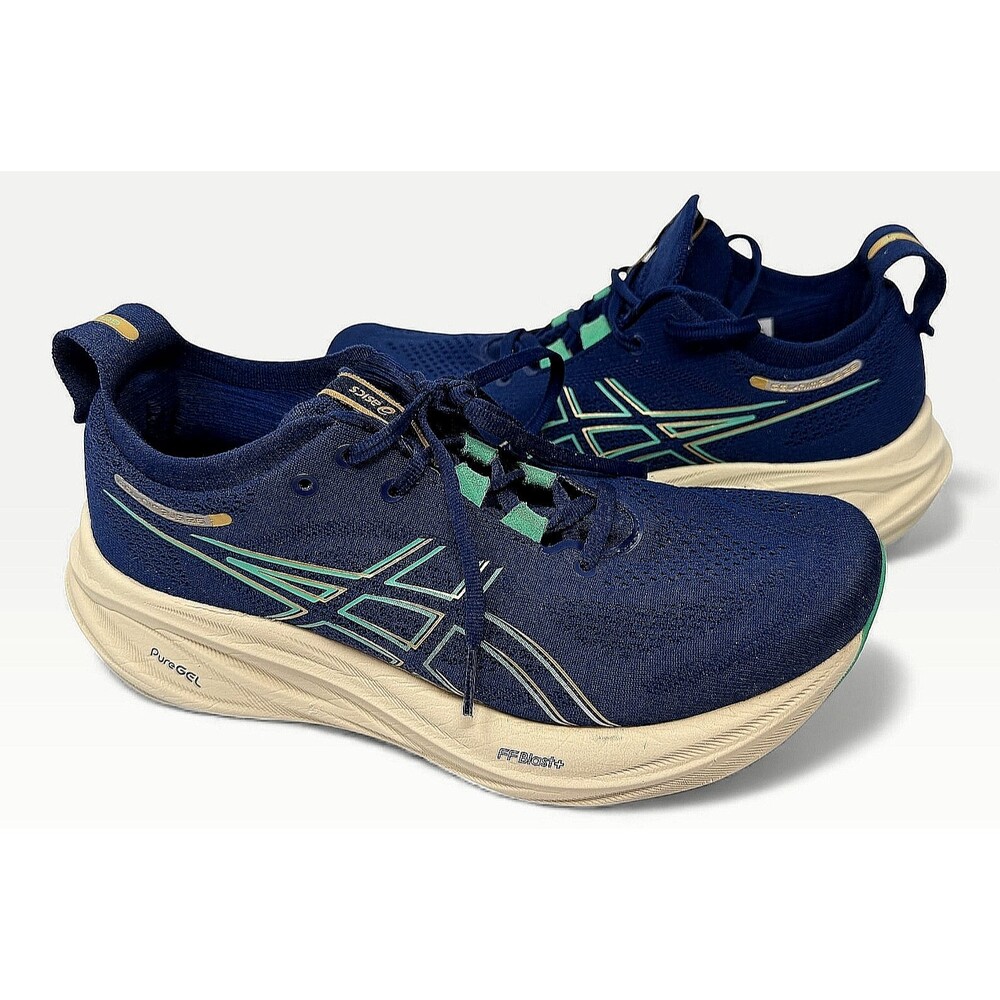 ASICS Gel‎ Nimbus 26 Womens Size 8.5 Blue Running Shoes FF Blast Eco Sneakers